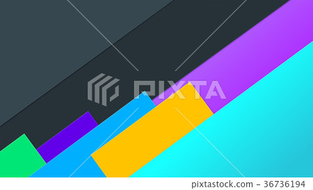 Layered paper background, idea for banner Layered paper background, idea for banner 36736194