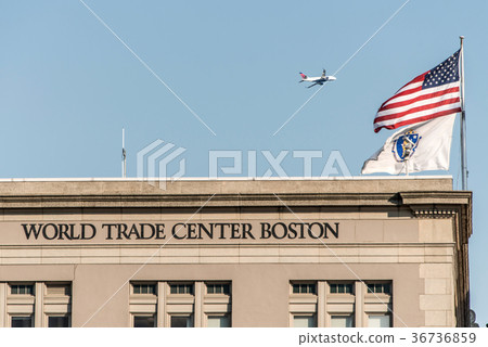 Seaport World Trade Center building located on the 36736859