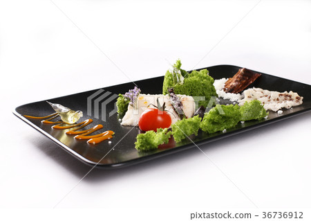 modern kitchen and food 36736912