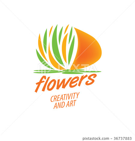 flower vector logo flower vector logo 36737883