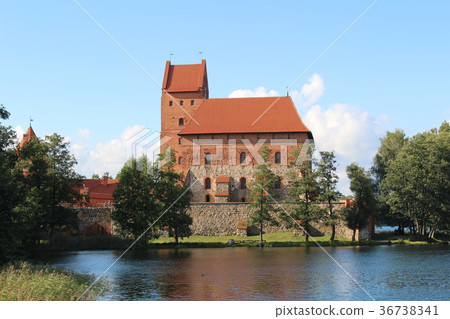 Trakai Castle Old Castle Lithuania Europe Trakai Castle Old Castle Lithuania Europe 36738341