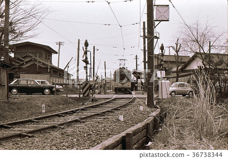 1954年TOKYU多摩川線椿支線Tsubakimotomura Tamaden 1954年TOKYU多摩川線椿支線Tsubakimotomura Tamaden 36738344