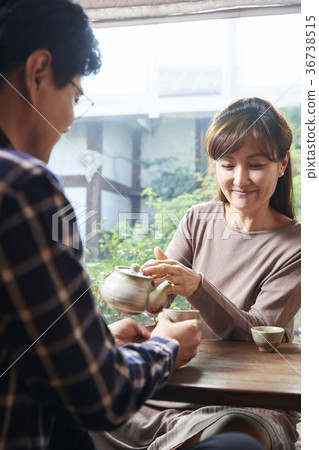 夫妻，丈夫，妻子，約會 36738515