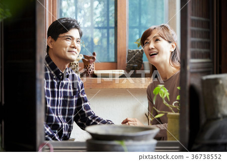 夫妻，丈夫，妻子，約會 36738552