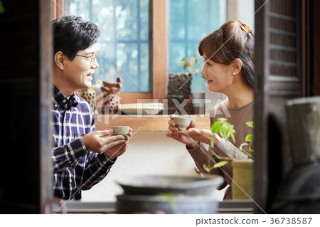 夫妻，丈夫，妻子，約會 36738587