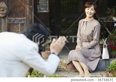 夫妻，丈夫，妻子，約會 36738635