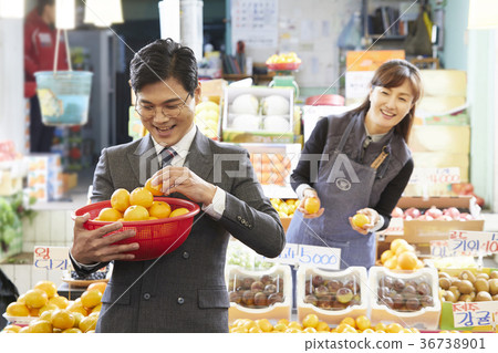 商人，市場，購物 36738901