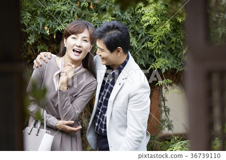 夫妻，丈夫，妻子，約會 36739110