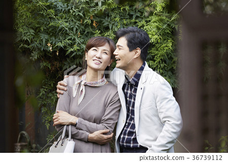 夫妻,丈夫,妻子,約會 夫妻,丈夫,妻子,約會 36739112