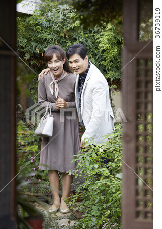 夫妻,丈夫,妻子,約會 夫妻,丈夫,妻子,約會 36739119