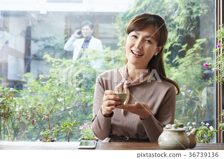 夫妻，丈夫，妻子，約會 36739136