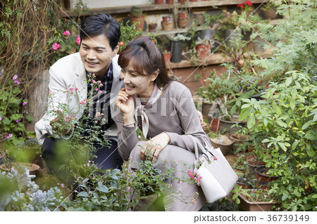 夫妻，丈夫，妻子，約會 36739149