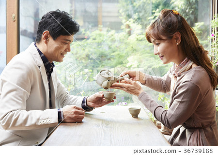 夫妻,丈夫,妻子,約會 夫妻,丈夫,妻子,約會 36739188
