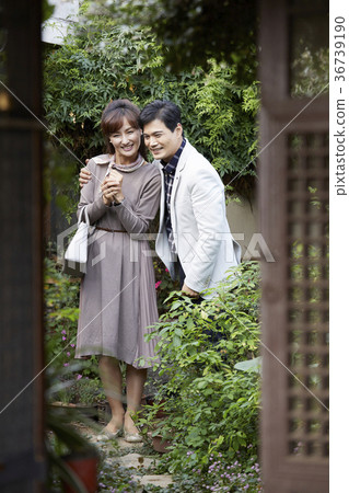 Couple, husband, wife, date 36739190