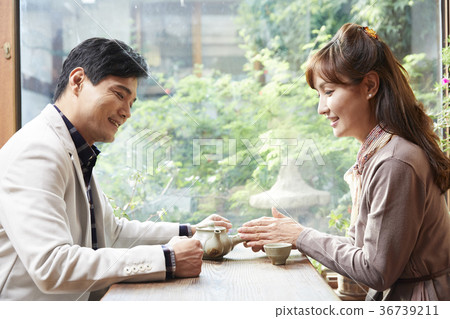 Couple, husband, wife, date 36739211