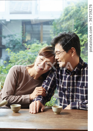 夫妻，丈夫，妻子，約會 36739276