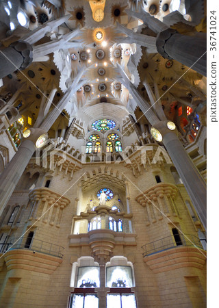 Spain Barcelona Sagrada Familia Spain Barcelona Sagrada Familia 36741024