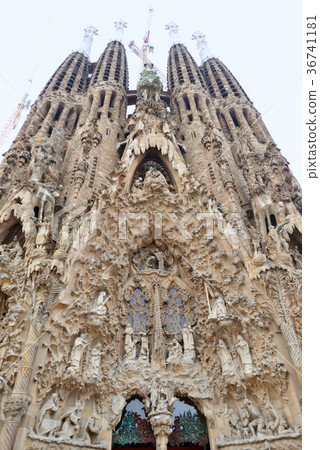 Spain Barcelona Sagrada Familia Spain Barcelona Sagrada Familia 36741181