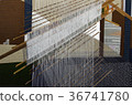 Silk fabric, hand weaving process in Thailand 36741780