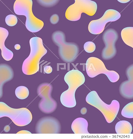 Vector realistic isolated seamless pattern of 36742043