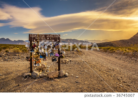 Teakettle Junction in Death Valley National Park Teakettle Junction in Death Valley National Park 36745007