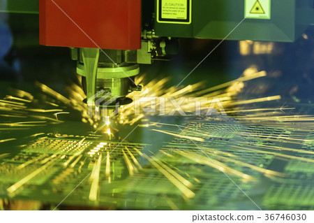 The fiber laser cutting machine  36746030