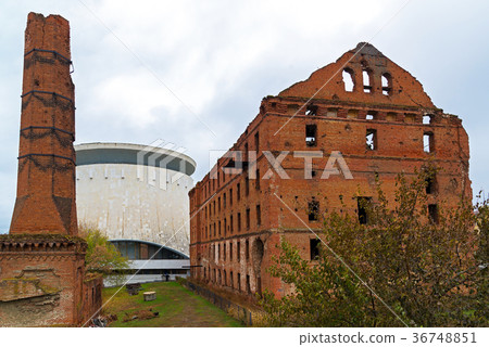 Gergardt mill - destroyed in Battle of Stalingrad Gergardt mill - destroyed in Battle of Stalingrad 36748851