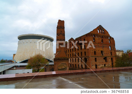 Gergardt mill - destroyed in Battle of Stalingrad Gergardt mill - destroyed in Battle of Stalingrad 36748858