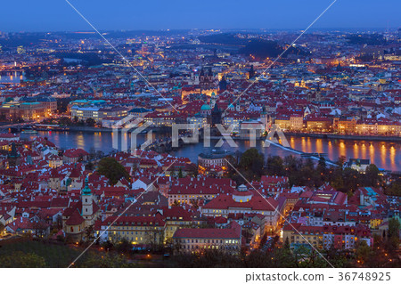 Charles bridge in Prague - Czech Republic 36748925