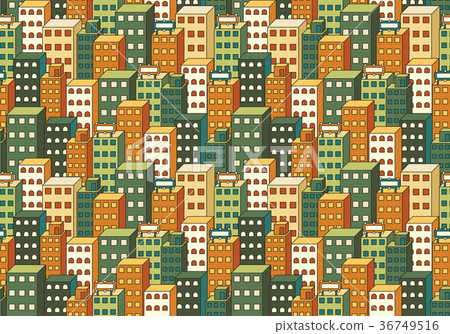 Cityscape Colour Background 36749516