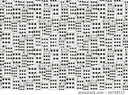 Cityscape Black and White Background 36749517