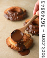 Chocolate donut 36749843