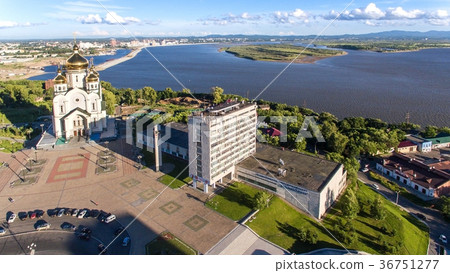Khabarovsk, Slavy square, Orthodox Cathedral 36751277