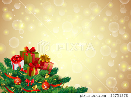 Christmas festive background, vector image Christmas festive background, vector image 36751278