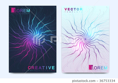 Modern vector template for brochure, leaflet Modern vector template for brochure, leaflet 36753334