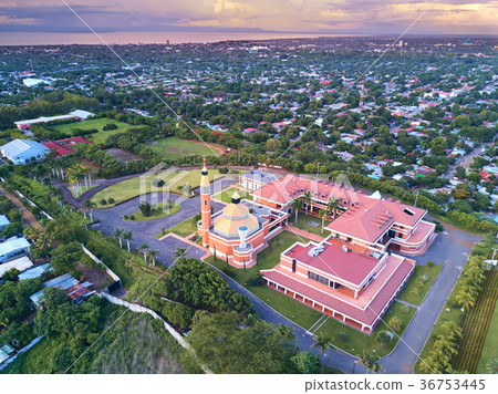 Cityscape of Managua city Cityscape of Managua city 36753445