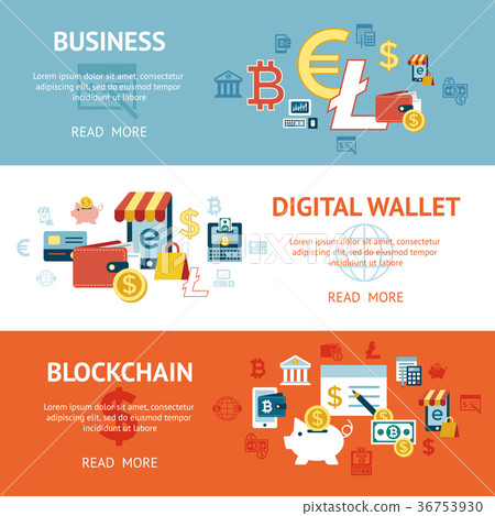 Digital vector bitcoin electronic cryptocurrency Digital vector bitcoin electronic cryptocurrency 36753930