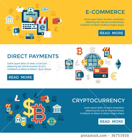 Digital vector bitcoin electronic cryptocurrency Digital vector bitcoin electronic cryptocurrency 36753938