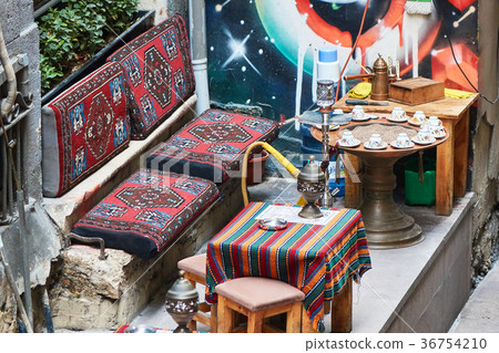 Hookah narghile in cafe in Istanbul 36754210