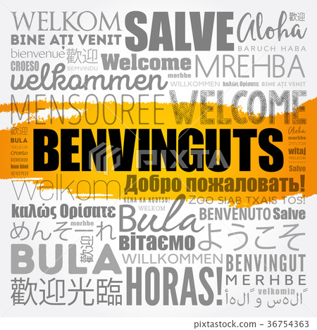 Benvinguts (Welcome in Catalan) Benvinguts (Welcome in Catalan) 36754363