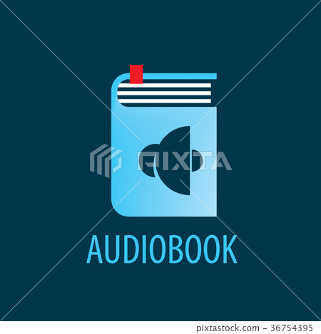 Audiobook. Vector logo template 36754395