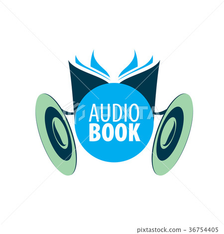 Audiobook. Vector logo template 36754405