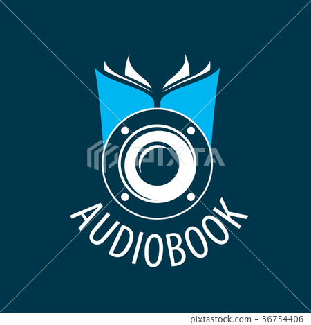 Audiobook. Vector logo template 36754406