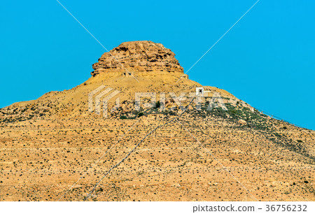 Hill near Tataouine in Southern Tunisia 36756232