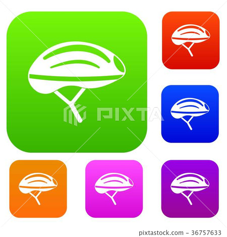 Bicycle helmet set collection Bicycle helmet set collection 36757633