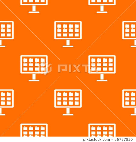 Desktop of computer with folders pattern seamless Desktop of computer with folders pattern seamless 36757830