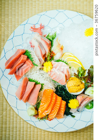 Raw and fresh sashimi fish meat 36759620