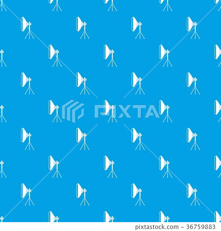 Studio lighting equipment pattern seamless blue Studio lighting equipment pattern seamless blue 36759883