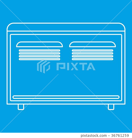 Convector heater icon, outline style Convector heater icon, outline style 36761259
