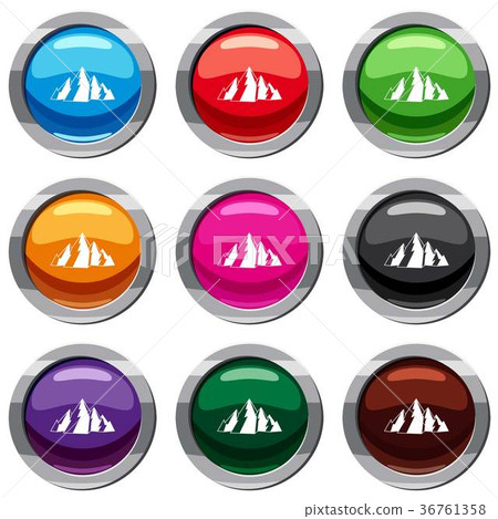 Mountain set 9 collection 36761358